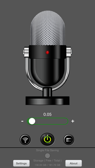 Voice-activated Recorder Screenshot 1