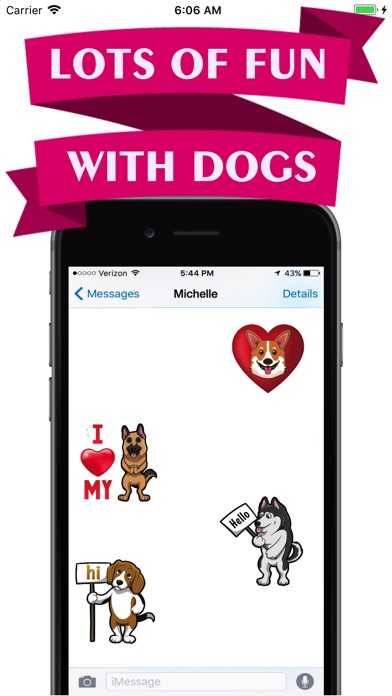 DogMoji -My Dog Emoji Stickers screenshot 2