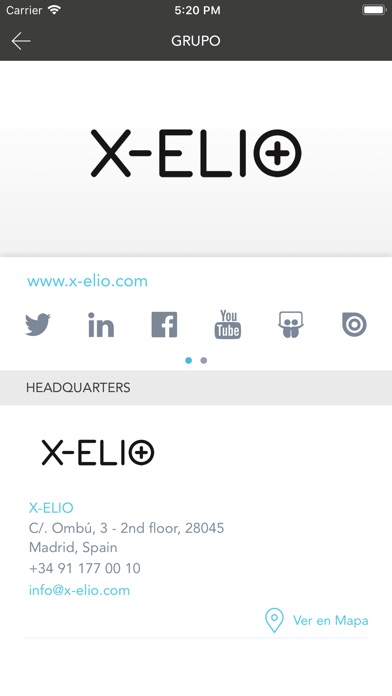 X-ELIO APP screenshot 2