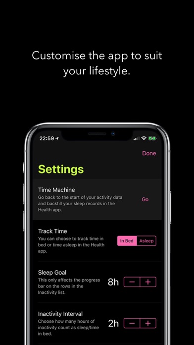 Bed Time Tracker screenshot 3