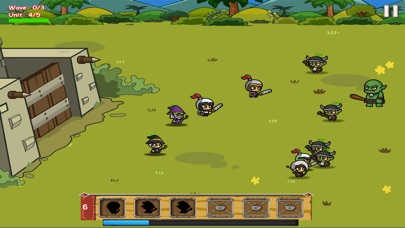 Middle War - Land Defense Epic screenshot 2