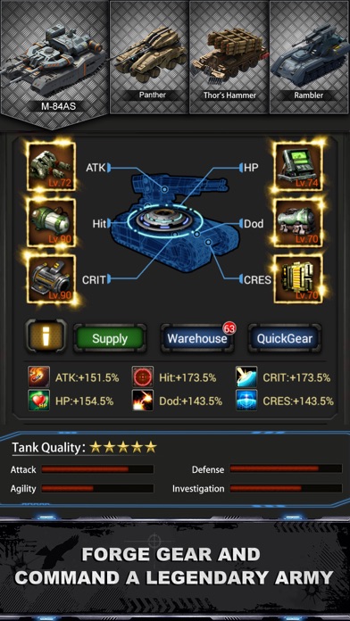 Commander of Tanks screenshot 3