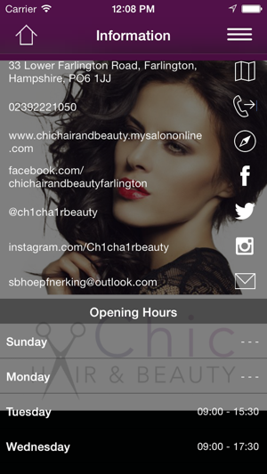 Chic Hair and Beauty(圖3)-速報App