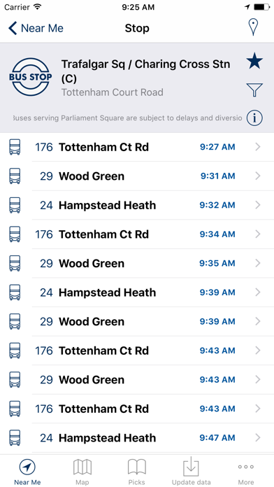 London Bus Live Departures screenshot 3