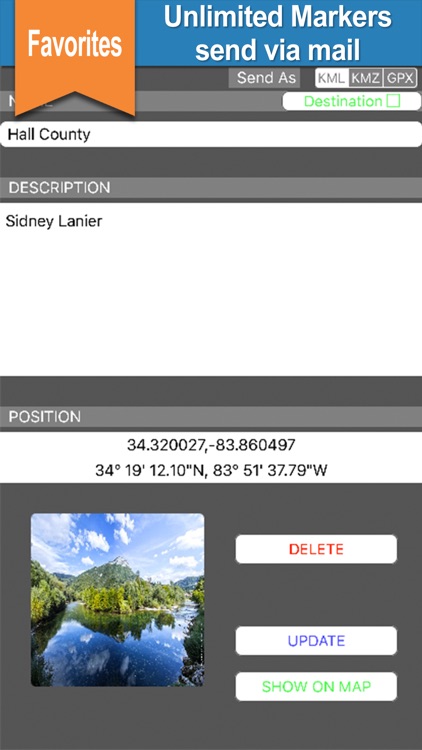 Lake Sidney Lanier gps offline chart for boaters screenshot-4