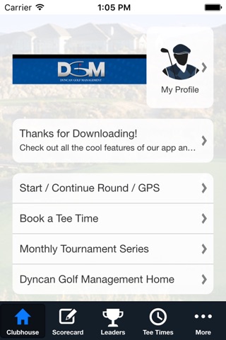 Duncan Golf screenshot 2
