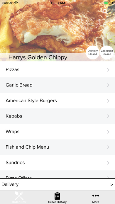 Harrys Golden Chippy NE8 screenshot 2