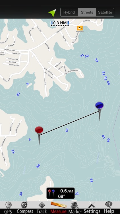 Lake Norman GPS Nautical Chart