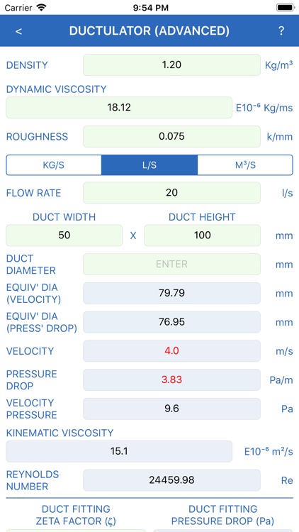 Building Services Calculator screenshot-9