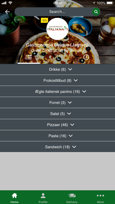 Gastronomia Italiana Danmark screenshot 2