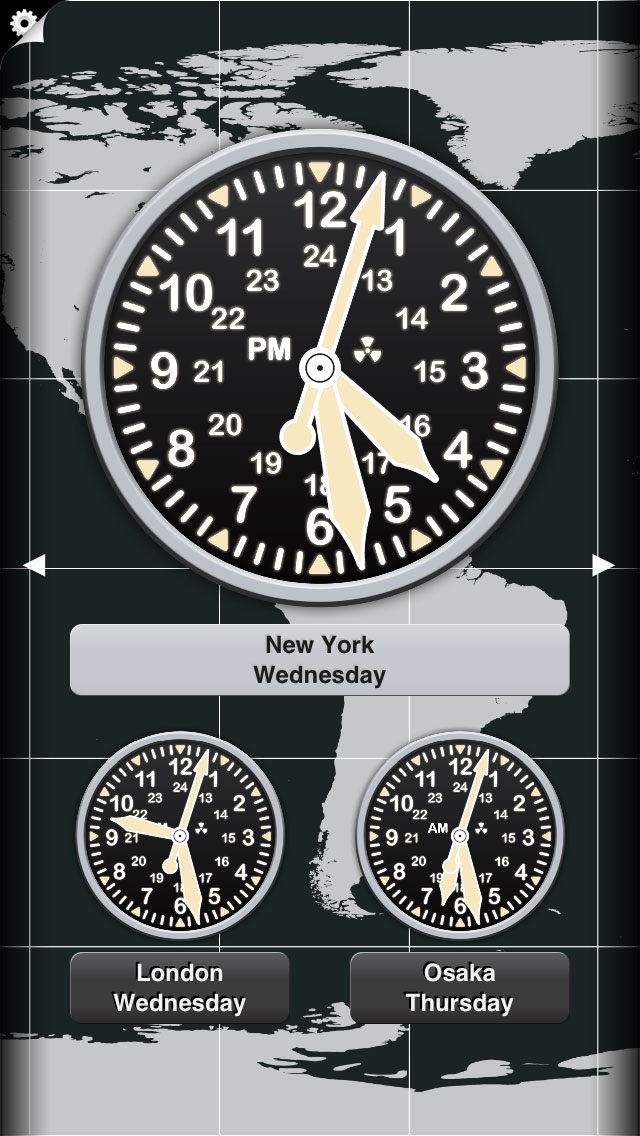 世界時計 (News Clocks) screenshot1
