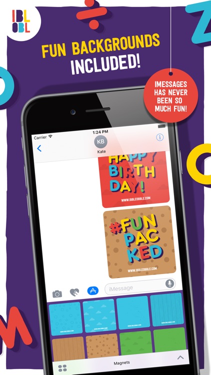 Ibbleobble Fridge Magnets for iMessage screenshot-3