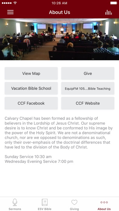How to cancel & delete Calvary Chapel Farmville from iphone & ipad 3
