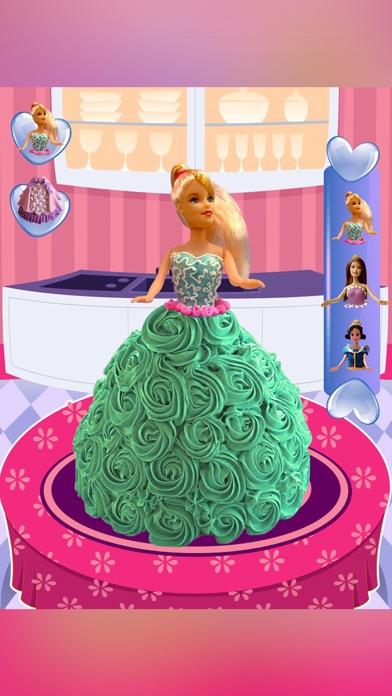 Princess Doll Cake Maker screenshot 3
