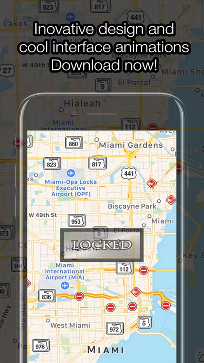 Maps+ Hide Photos inside Maps Using Fingerprint