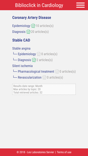 Biblioclick in Cardiology