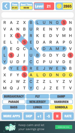 Word Hunt - Word Search Puzzle(圖5)-速報App