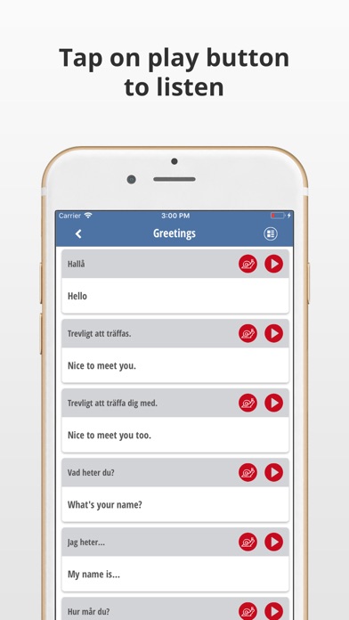 Learn Swedish Language App screenshot 4