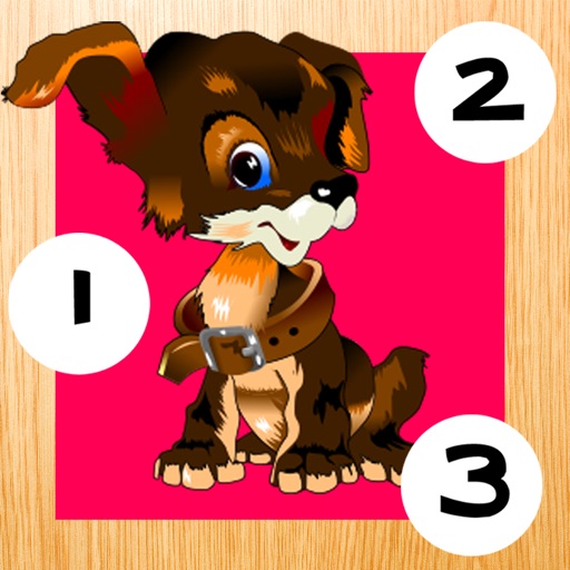 123 Count-ing Happy Little Pets & Zoo Animals: Learn Numbers in a Kids Game icon