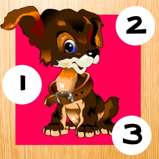 123 Count-ing Happy Little Pets & Zoo Animals: Learn Numbers in a Kids Game Icon