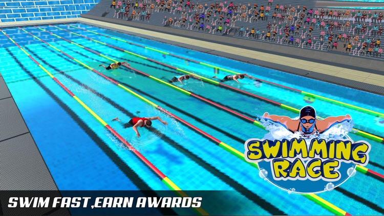 Water Swimming Diving Race Pro screenshot-3