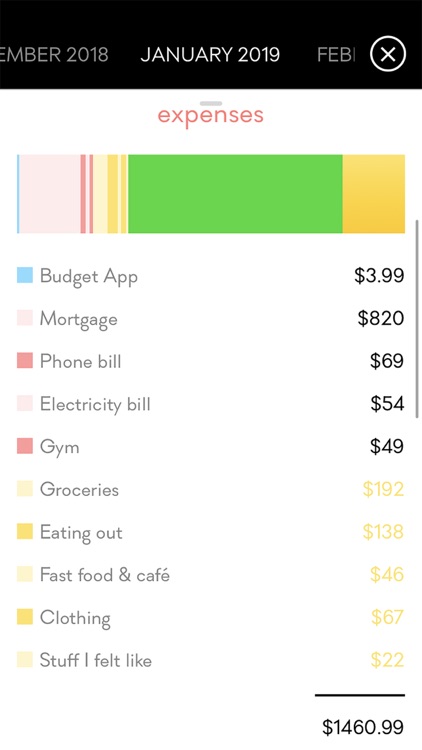 Budget App, The screenshot-9