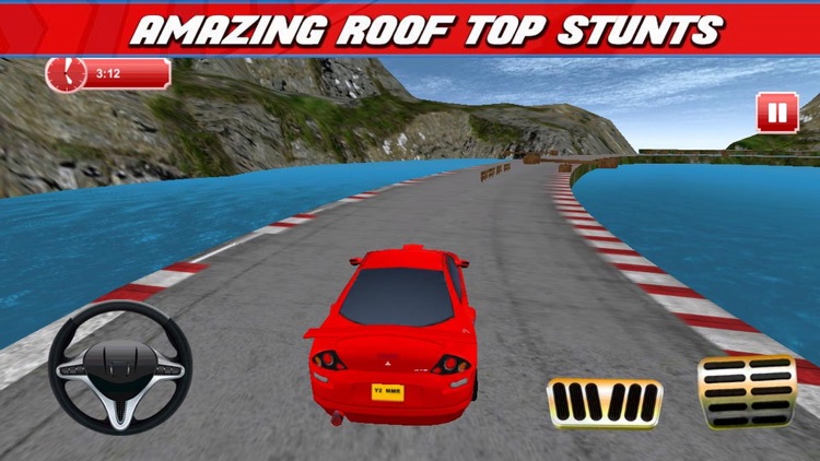 Stunts Red Car - Driving Maste