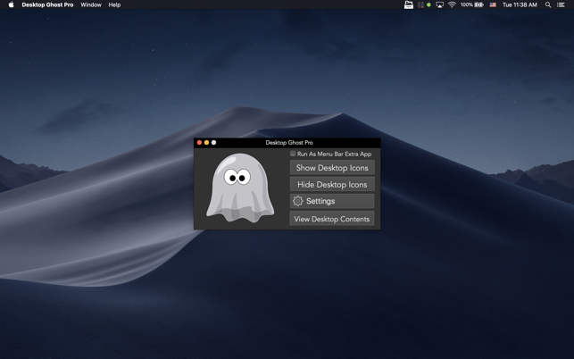 ‎Desktop Ghost Pro Screenshot