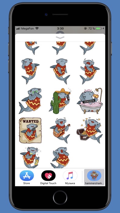Shark STiK Sticker Pack screenshot 3