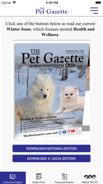 The Pet Gazette