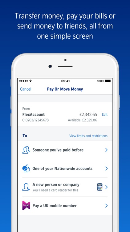 Nationwide Mobile Banking screenshot-3