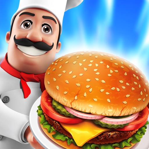 Food Court Hamburger Fever: Burger Cooking Chef