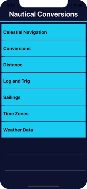 Marine Navigation Calculator