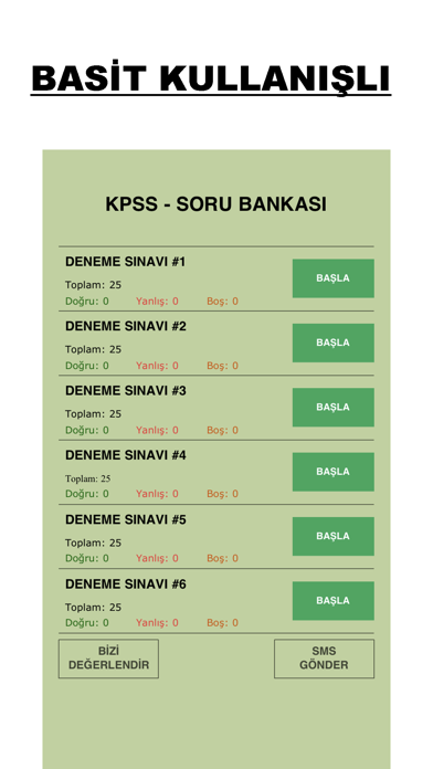 How to cancel & delete KPSS 2018 - Soru Bankası from iphone & ipad 1