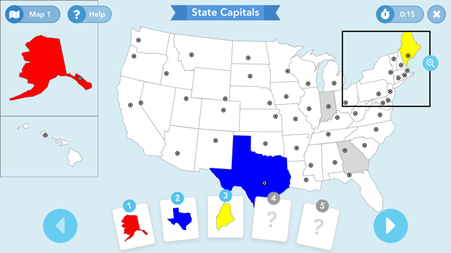 GeoPlunge® - Dashing States(圖2)-速報App