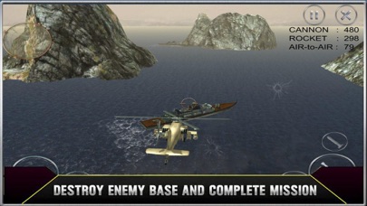 Gunship Helicopter Flying Miss screenshot 2