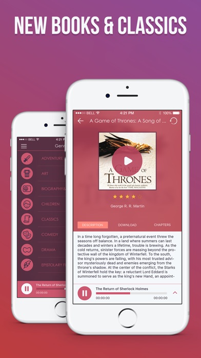 Audio Books - Listen and Download Favorite Books screenshot 2