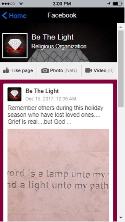 Be The Light App