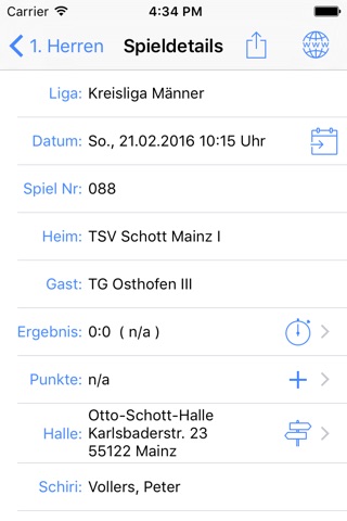 TSV Schott Mainz Handball screenshot 3