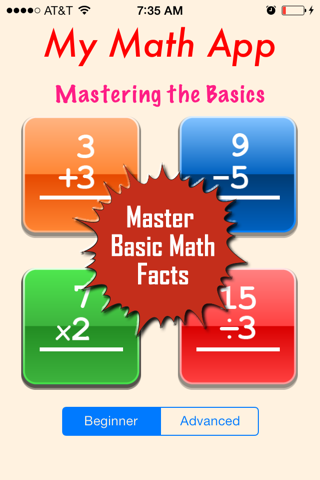 My Math App - Flashcards - náhled