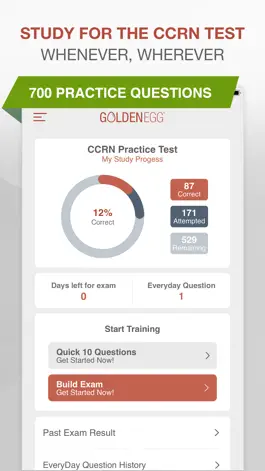 Game screenshot CCRN Practice Test mod apk