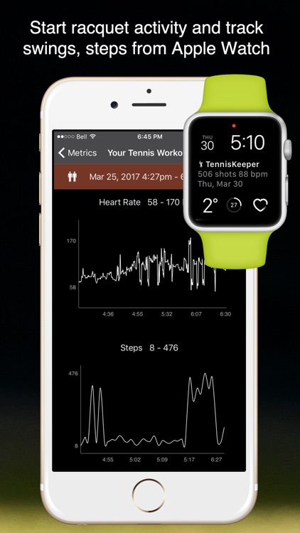 TennisKeeper: Swings & Scores
