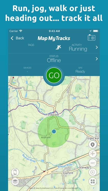 Map My Tracks Running screenshot-0