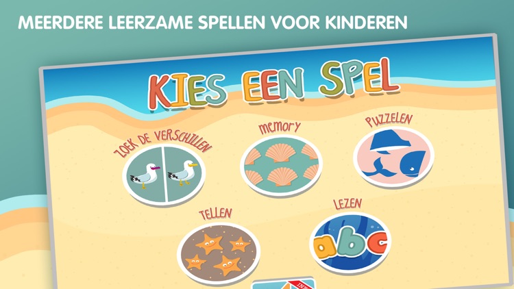 Zeester leerspel voor kinderen