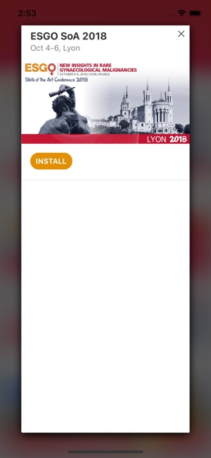 ESGO Gynae Oncology Events(圖3)-速報App