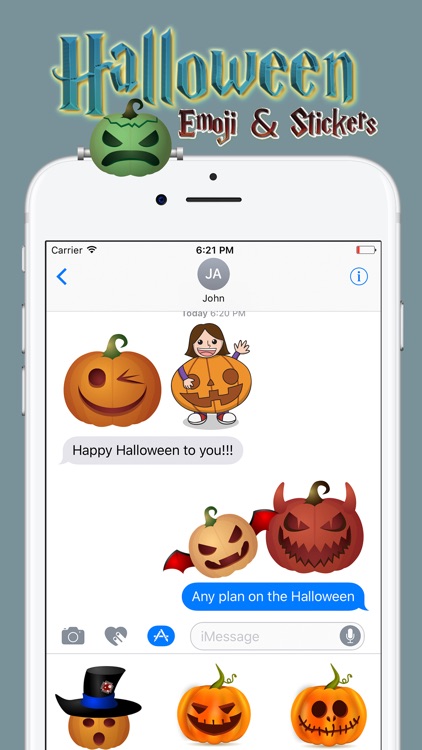 Halloween Emoji & Stickers