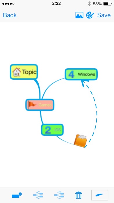 How to cancel & delete QMindMap Lite from iphone & ipad 1