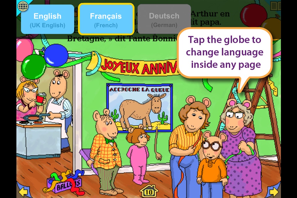 UK-Arthur's Birthday screenshot 2