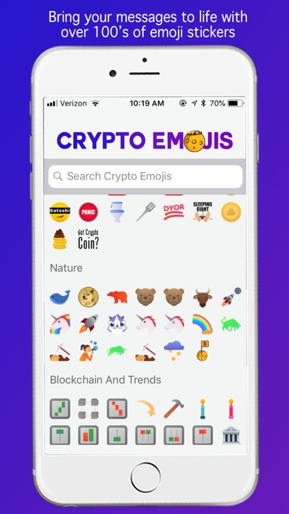 crypto emojis