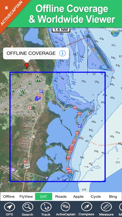Cancun HD - GPS Map Navigator screenshot-4